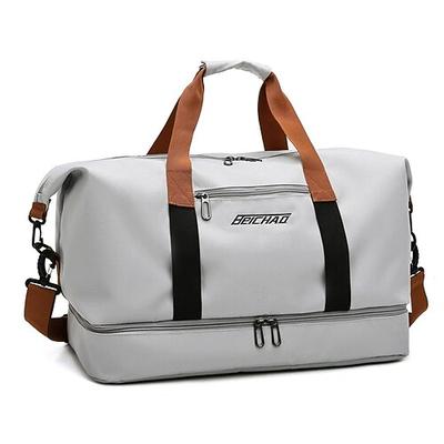 Weekender-Tasche, Reisetasche mit Schuhfach, große Tragetasche für Damen, Sporttasche mit Trolley-Fach für Kurztrips, Geschäftsreisen, Übernachtungen, Handtasche für Gepäck