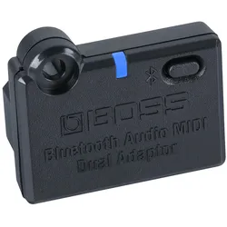 BOSS (Electronics) BT-DUAL Bluetooth Audio MIDI Dual Adapter (Sender & Empfänger), Bluetooth Adapter, Schwarz