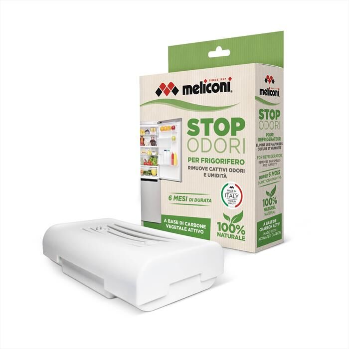 Meliconi Assorbi Odore Stop Odori Frigorifero-carbone Vegetale Attivo
