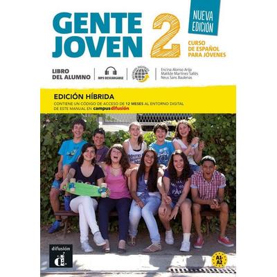 Gente joven Nueva edicion 2 Ed. hibrida Libro del alumno + audio MP3. A1-A2, Taschenbuch von Encina Alonso Arija,Matilda Martinez,Neus Sans, Difusión