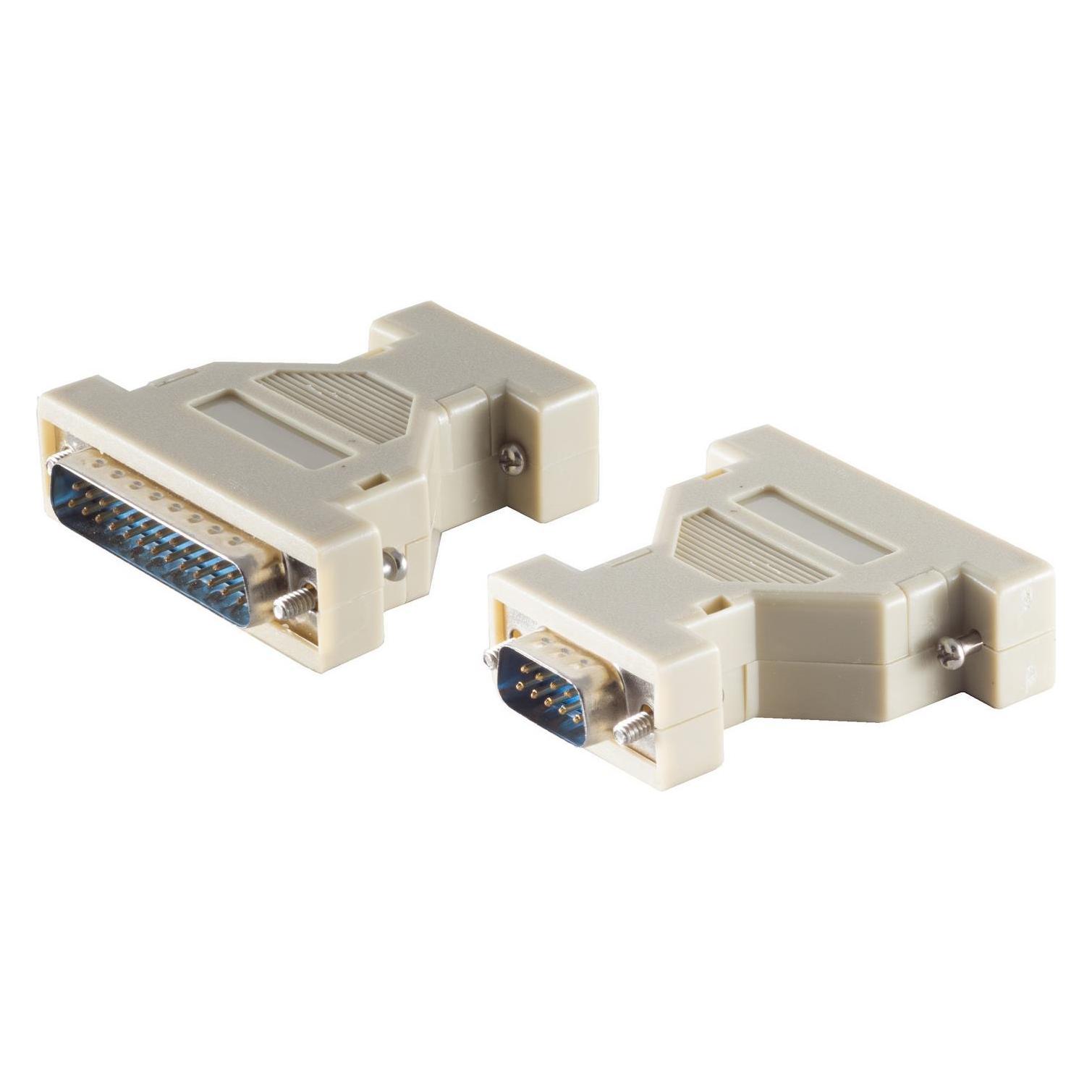 Shiverpeaks S/CONN maximum connectivity SUB-D Adapter, 9-pol. Sub-D-Stecker auf 25-pol. Sub-D-Stecker (78423)