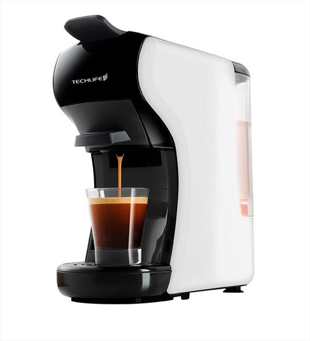 TECHLIFE Macchina Da Caffè A Capsule Nespresso Tlcues6517-bianco