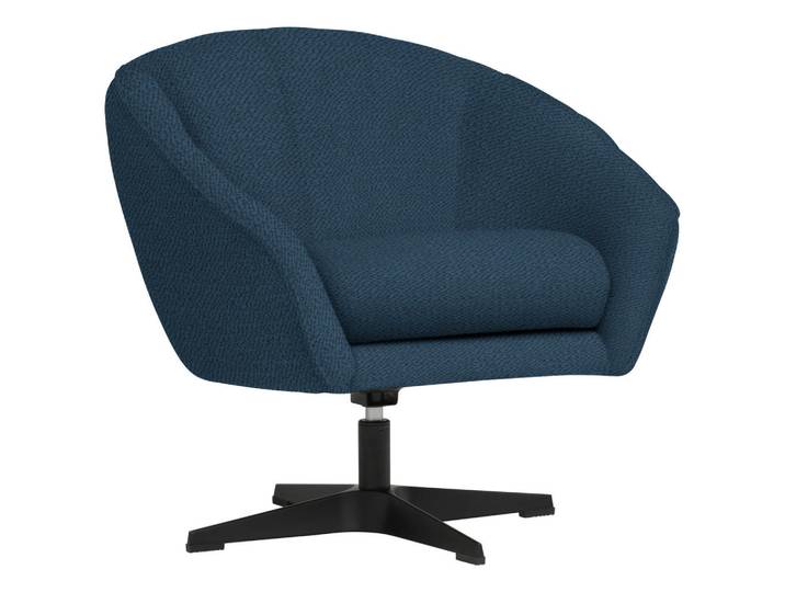 Stylife Sessel, Blau, Metall, 80x78x80 cm, Stoffauswahl, Wohnzimmer, Sessel, Sessel