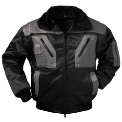 Norway Unisex Pilotjacke ASKIM 23625 Schwarz/Grau XXL
