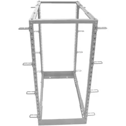 Allnet ALL-SW4POST32GRAU Rack Gehäuse (32 HE, 19 Zoll Rack), Serverschrank, Grau