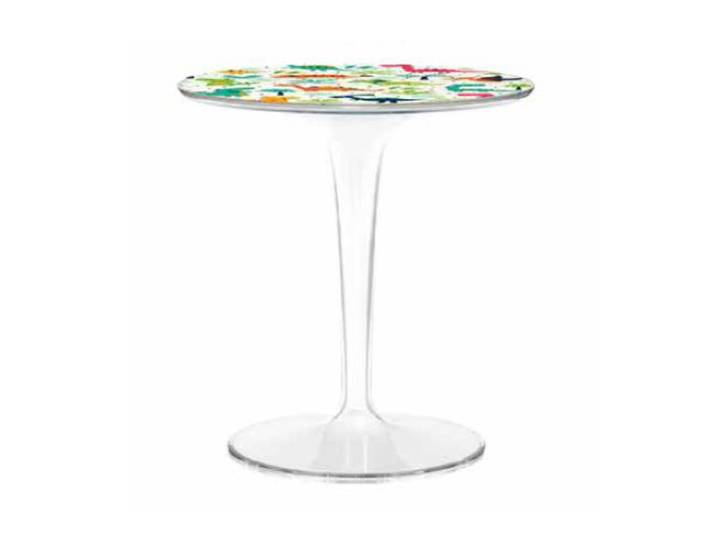 KARTELL KIDS table basse pour enfants TIPTOP (Tranparente / Dinosaure - PMMA transparent)