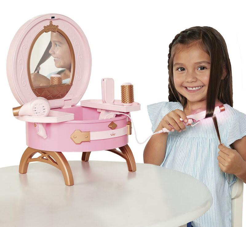 Jakks Pacific Disney Prinsessen Make-up tafel set met spiegel en haaraccessoires