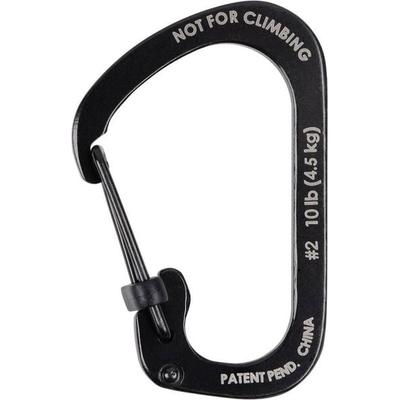NITE Ize CSL2-01-R6 Karabiner SlideLock Gr. 2 44mm x 29mm x 2.5mm 1St.