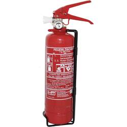 HP Autozubehör 10151 ABC 1 kg DIN EN 3 Feuerlöscher Inkl. Halter Pkw EN 3-7 DIN 3-7 1 St.