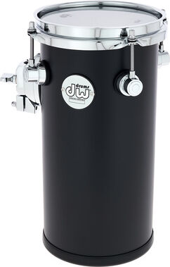 "DW 12""x06"" Design Rata Tom Noir mat"