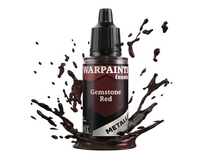 The Army Painter metallic verf Warpaints Fanatic Gemstone Red miniaturen