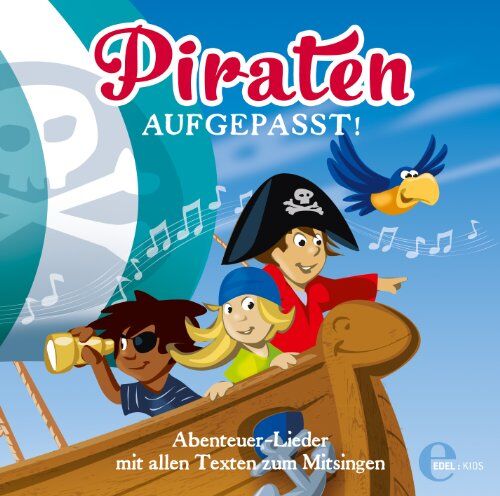 Various - Piraten aufgepasst! Abenteuer-Lieder zum Mitsingen - Preis vom 08.10.2026 07:26:42 h
