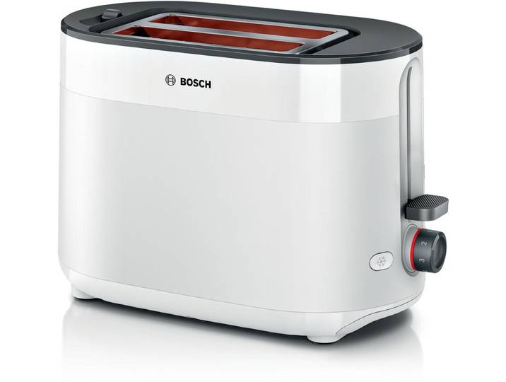 Bosch Kompakt Toaster, MyMoment, Weiß, TAT2M121, ID TAT2M121