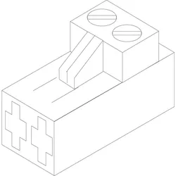 Anschlussklemme 2-polig rotviolett WE-ON - 63035845