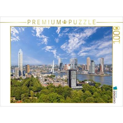 CALVENDO Puzzle Fantastische Rotterdam Impression | 1000 Teile Lege-Größe 64x48cm Foto-Puzzle für glückliche Stunden