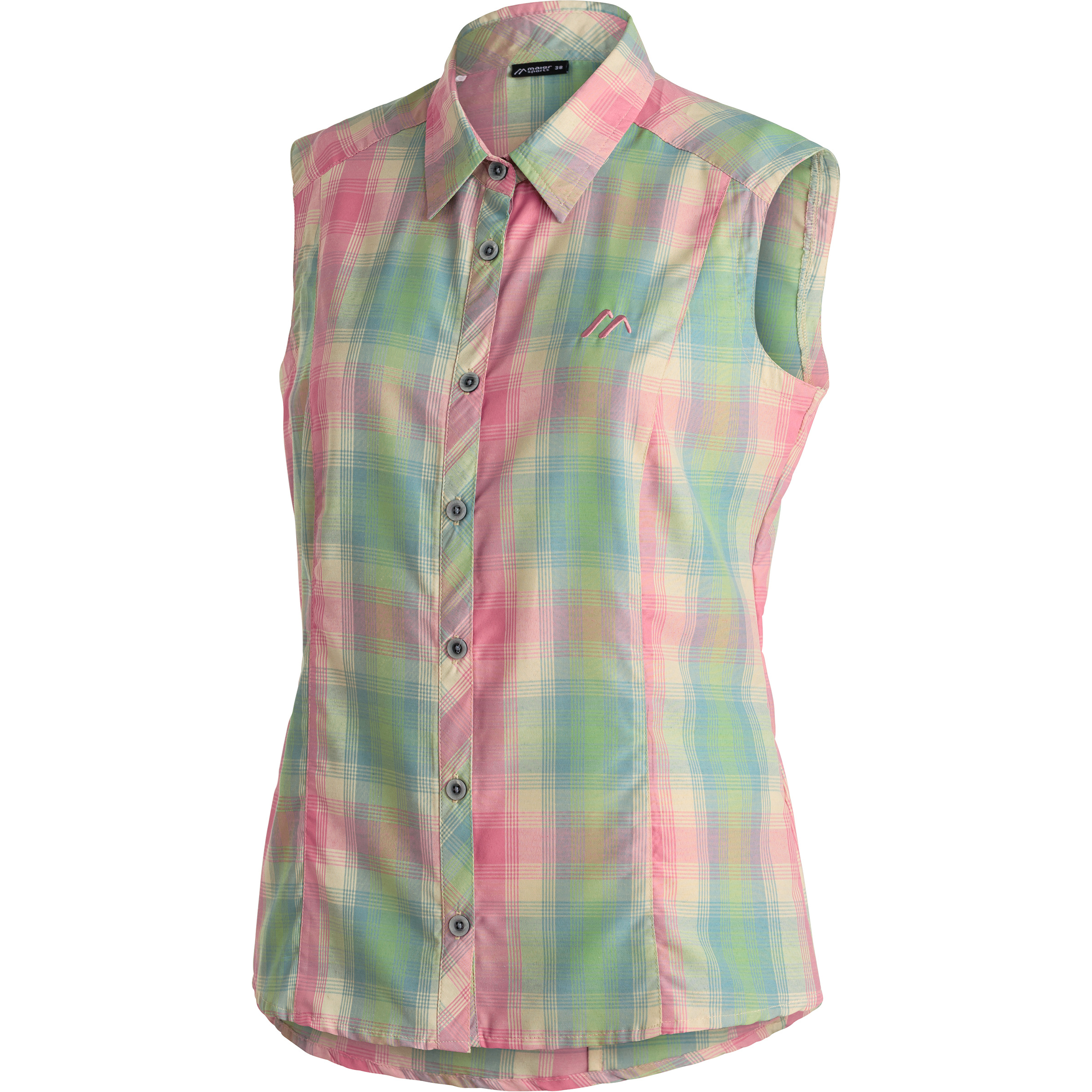 Maier Sports Paloma Damen Blusen beige Größe XXL Camping Elastisch