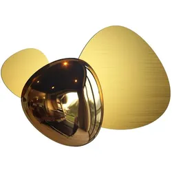 Maytoni LED-Wandleuchte Jack-stone Edelstahl Gold