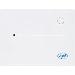 PNI Smarter Thermostat CT400 kabellos, mit WLAN, Steuerung von 2 Zonen über das Internet, für Heizan, Thermostat, Weiss