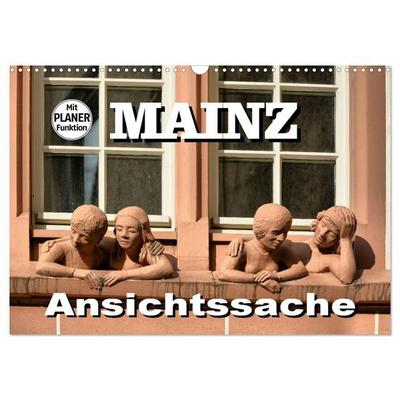 Mainz - Ansichtssache (Wandkalender 2026 DIN A3 quer), CALVENDO Monatskalender