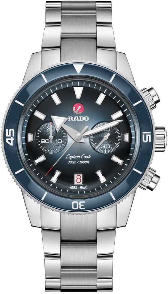 Rado Captain Cook Automatic Chronograph R32145208, rannekello