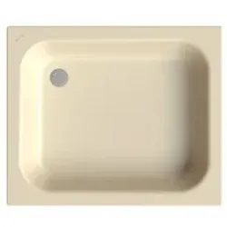 Bette BetteQuinta Duschwanne 5750-006 jasmin, 90x75x15cm
