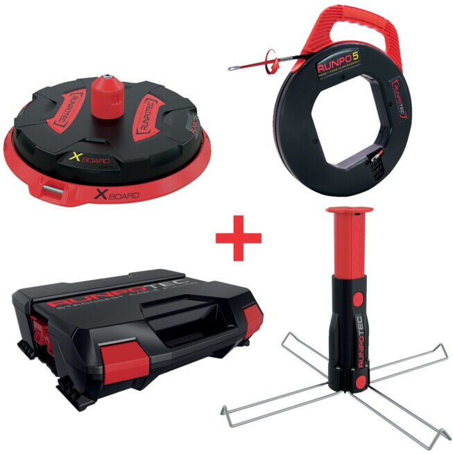 RUNPOTEC Ensemble dérouleur et tirage Rrunpo5 + XB 300Multi-Set (10171)