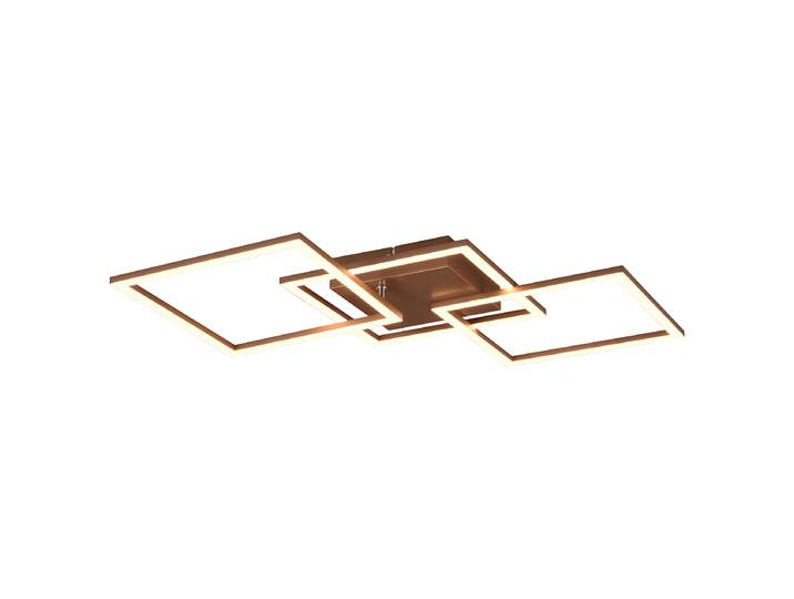 LED-Deckenleuchte 75cm Braun/Braun Eisen, lackiert Silikon LED LED-Platine