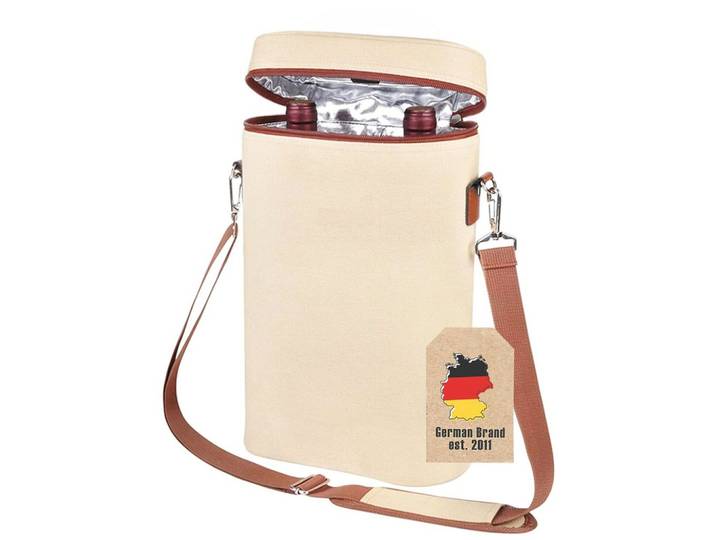 KÜHLTASCHE für Getränke 2 Flaschen 21/9.7/35.6 cm