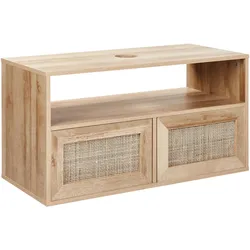 WASCHBECKENUNTERSCHRANK wandmontiertk 86 cm Hellbraun Rosell