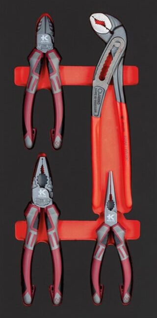 Kraftwerk Ensemble de pinces haute technologie 4 pièces 20x40 insert (105.401.017)