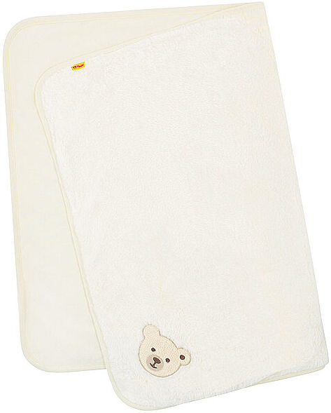 STEIFF Baby Fleece Decke  creme B
