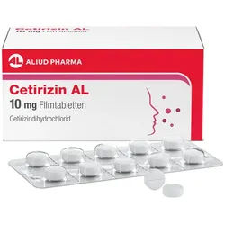 CETIRIZIN AL 10 mg Filmtabletten 7 St