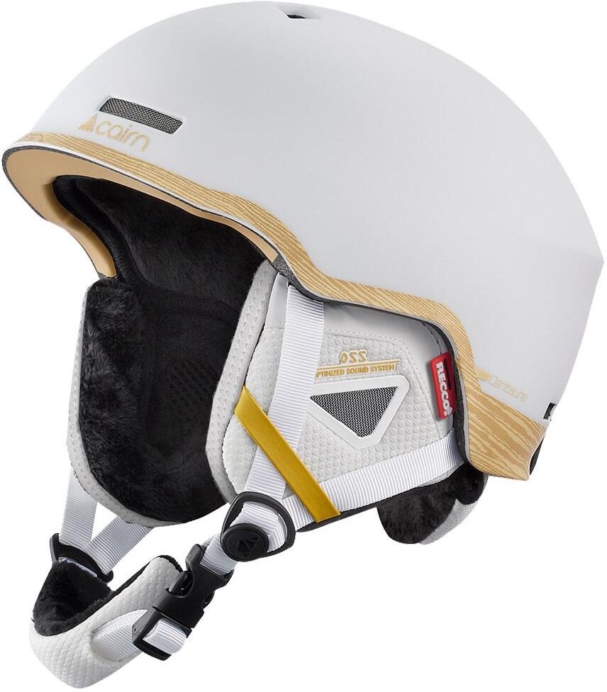 Cairn  - Centaure Rescue White Wood - M - Casque de ski