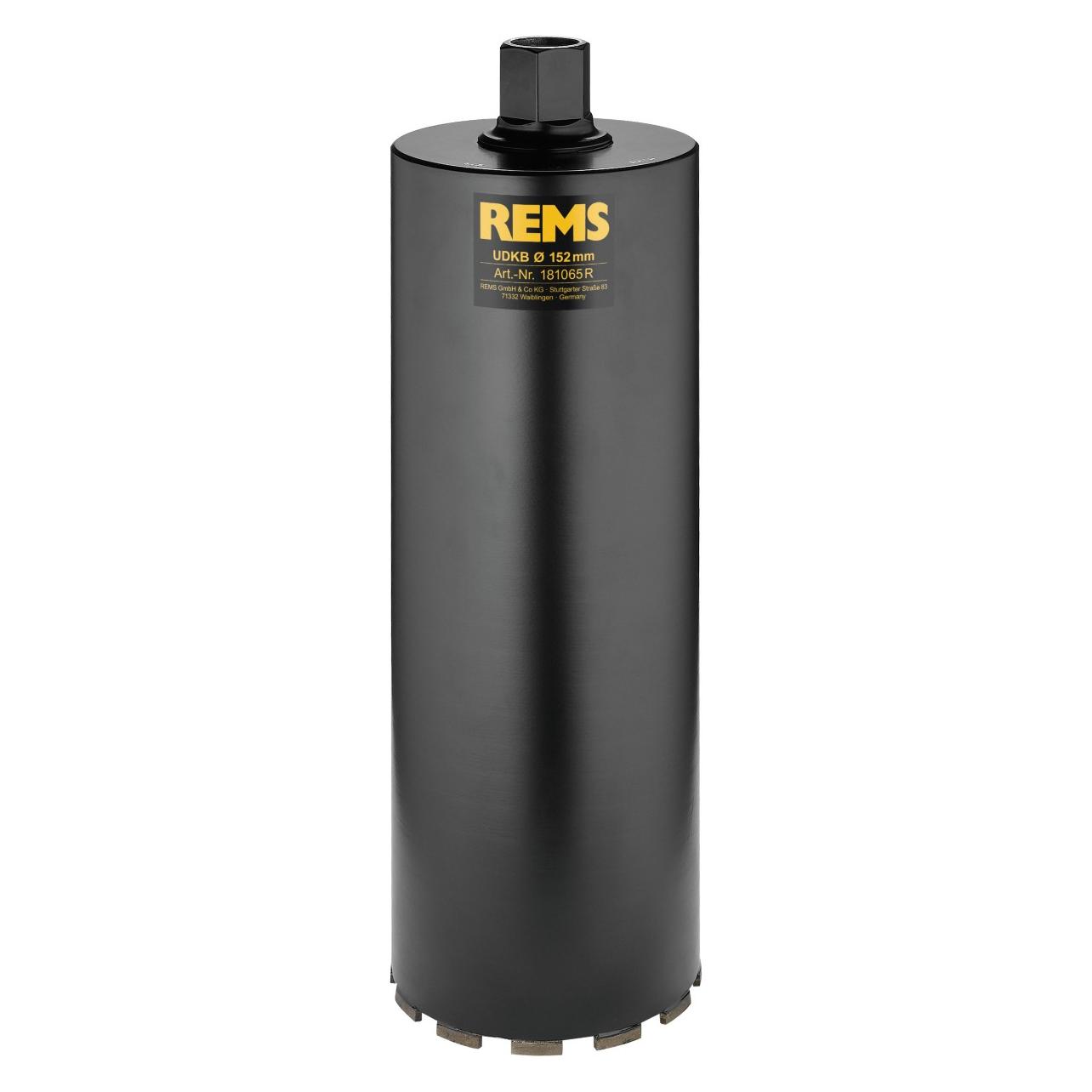 Rems *Diamant Kernbohrkrone UDKB 152x420xUNC 1 1/4, 181065 (152 mm) (181065 R)