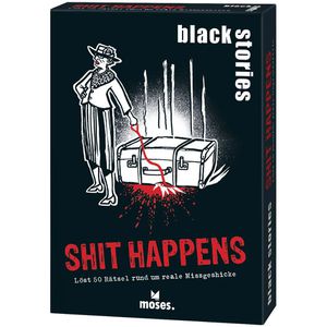 Moses Kartenspiel 90047 black stories Shit Happens, ab 12 Jahre, ab 2 Spieler