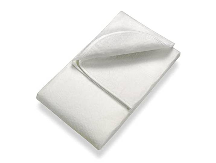 SETEX Matratzenunterlage, Polyester, Matratzenschoner zum Auflegen auf Lattenroste, 90 x 190 cm, Weiß