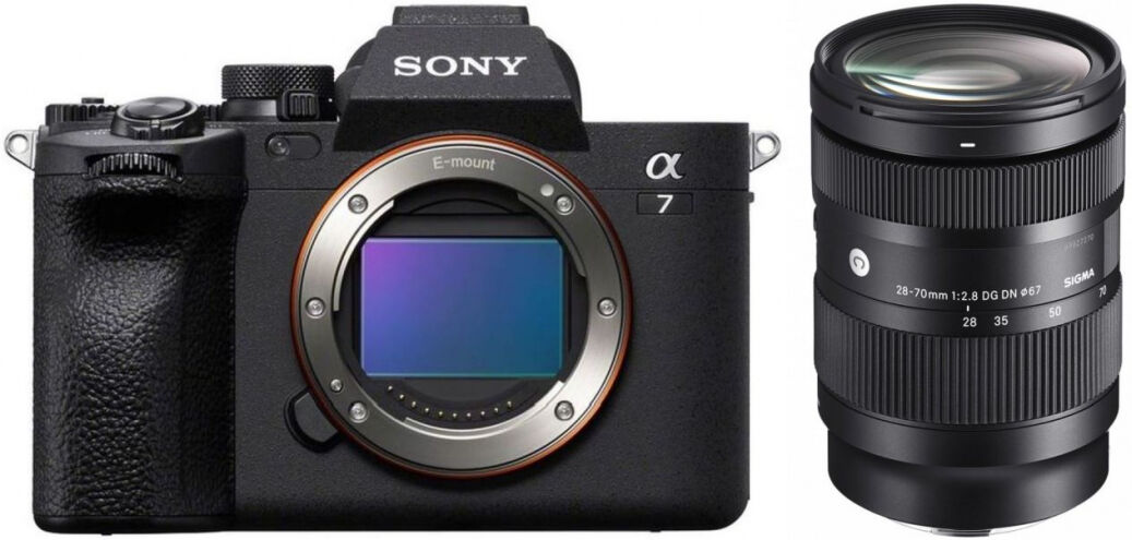Sony Alpha ILCE-7 IV + Sigma 28-70mm   -100,00EUR Alpha 7 V, 7 IV & 7R VI Sofortrabatt