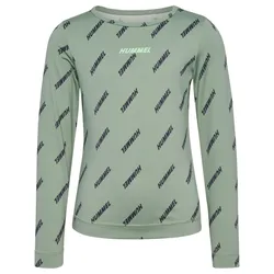 HUMMEL hmlSILJE TOP L/S iceberg green 128