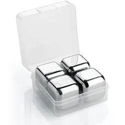 Cilio Kühlwürfel STEEL - 4er Set