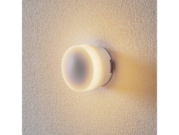Linea Light Wandleuchte Chobin65, weiß / opal, für Flurbereich, Kunststoff, Modern