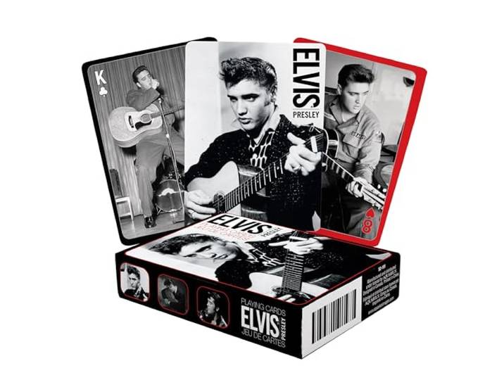 Elvis Presley Carte Da Gioco - Black&White Photos