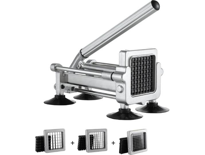 VEVOR Fritesnijder Aardappel Groentesnijder Chopper 3 Messen