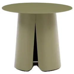 Gartentisch Spoleto Ø 45 cm Aluminium Grün