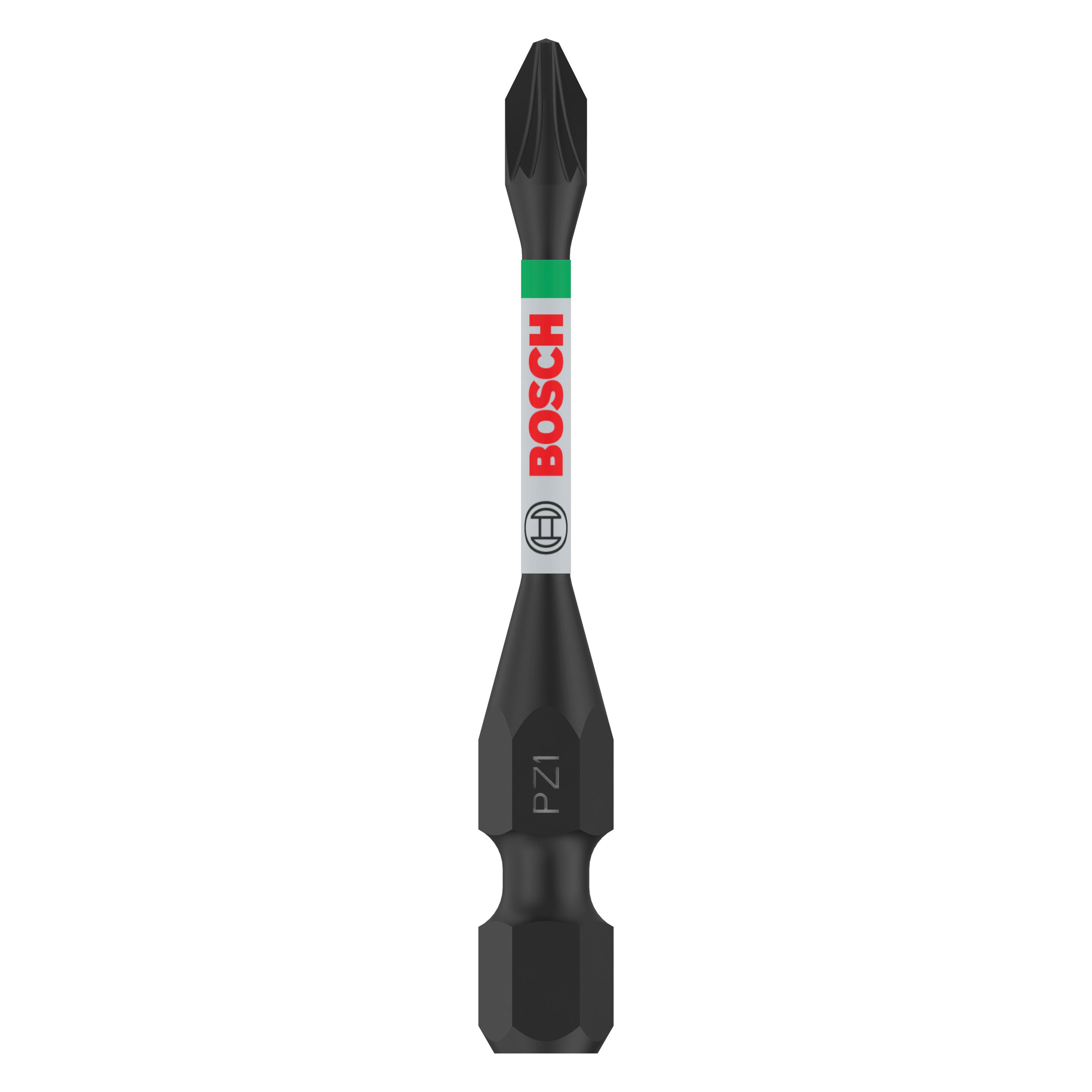 Bosch Professional Zubehör PRO Pozidriv Impact Bit, PZ1, 55 mm, 2-tlg. (Kreuz Pozidriv PZ) (2608522543)