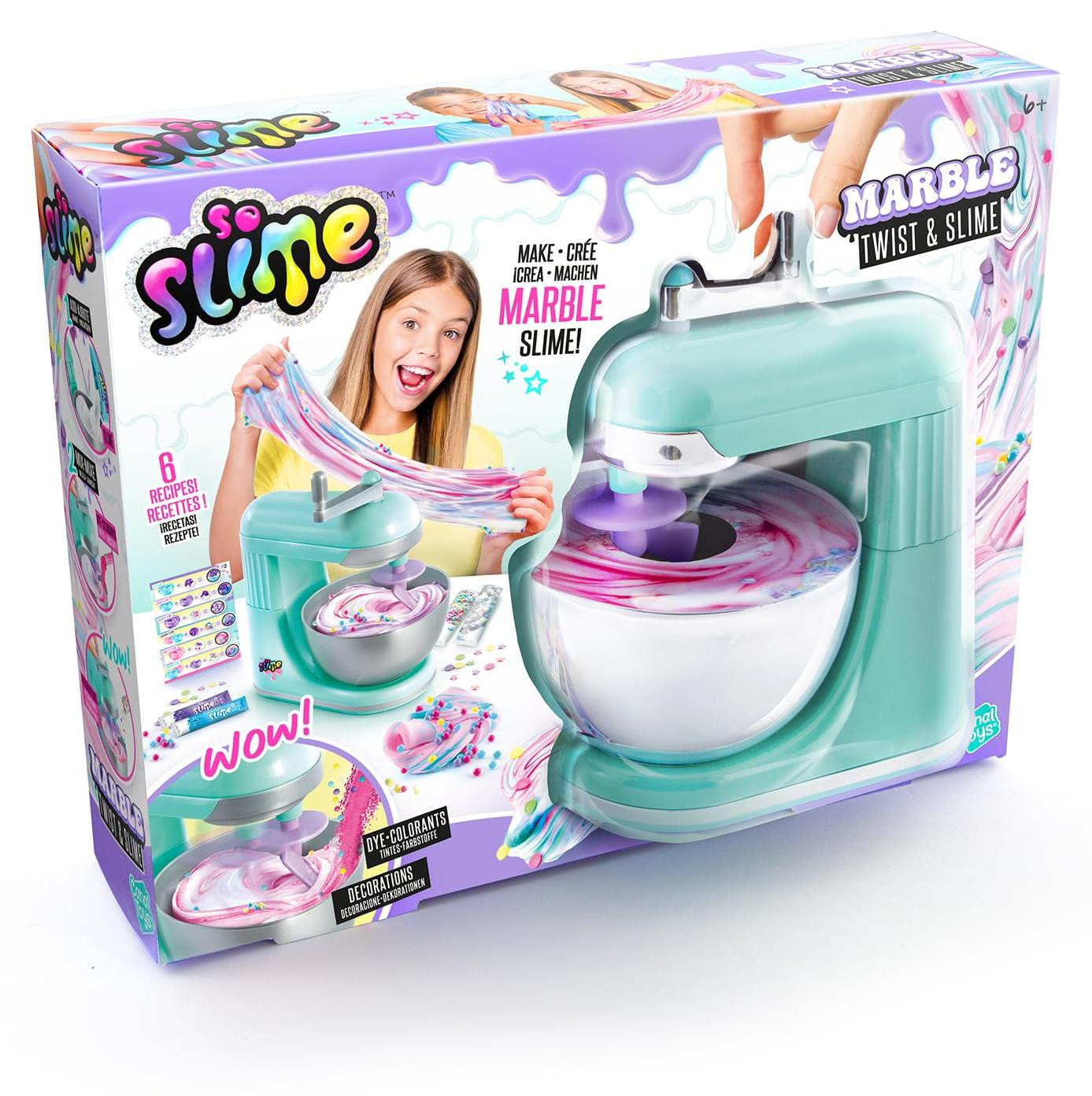 Canal Toys So Slime DIY Marmerkleurige Slijm Mengmachine - Creatieve set om fluffy slijm te maken