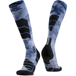 X-Socks, Unisex, Sportsocken, Ski Expert Wild OTC (45 - 47), Schwarz, Blau