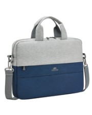 rivacase Riva NB Tasche Prater 10.1"-14" grau/blau 7522 Notebook (7522 GREY/DARK BLUE)