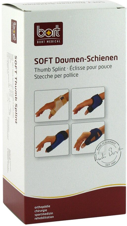 Bort Soft Daumenschiene lang medium