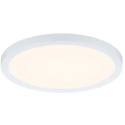 Paulmann LED Einbau-Panel AREO VariFit 3-STEP-DIM, IP44/20, rund, Ø 17.5cm, dimmbar mit Lichtschalter, 15W 3000K 1200lm, weiß matt PAUL-93049