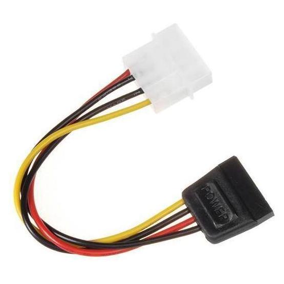 Maclean Câble adaptateur d'alimentation MCTV-633 Molex vers S-ATA (15 cm, SATA) (MCTV-633)